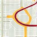 Route Optimization icon showing a map with an optimized path